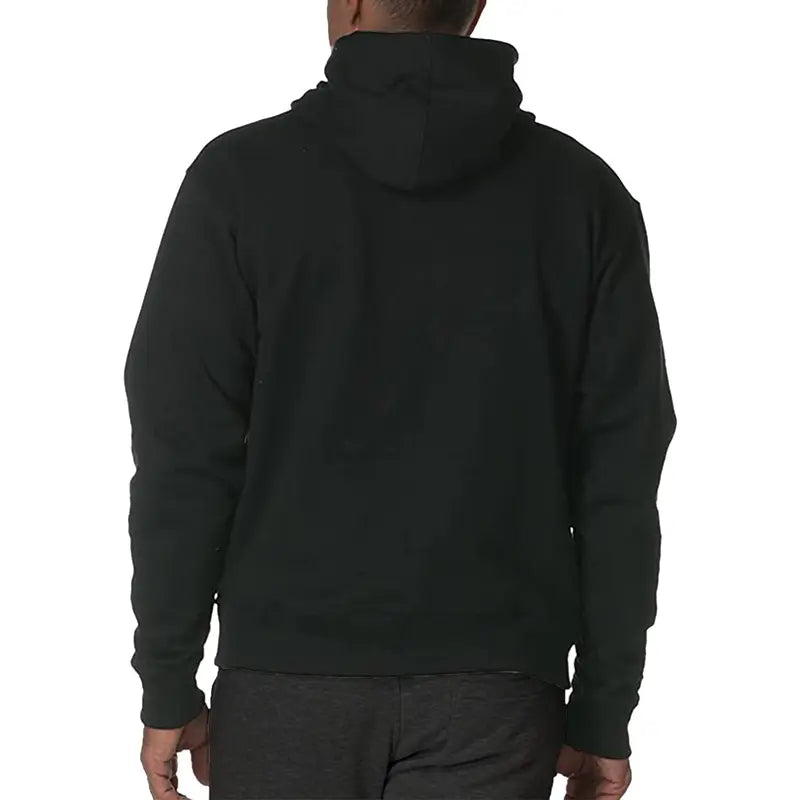 Zip-Front Hooded Sweatshirt with Fleece-Style Lining