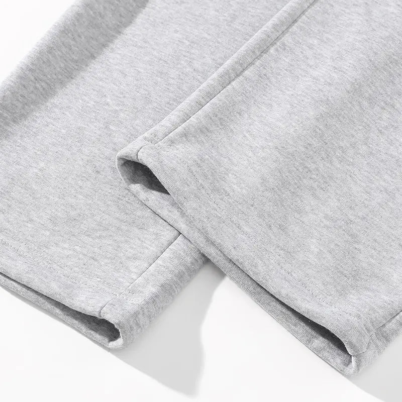 Straight-Leg Drawstring Sweatpants in Three Colours