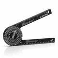 Black Aluminum Miter Saw Angle Protractor